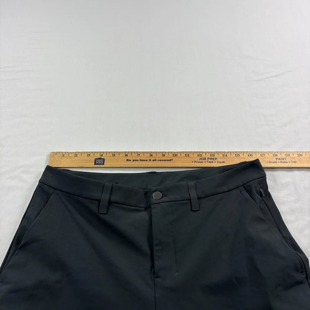 Lululemon ABC Pants Mens 33x30 Gray Chino Waprstreme Classic Fit Golf Tech